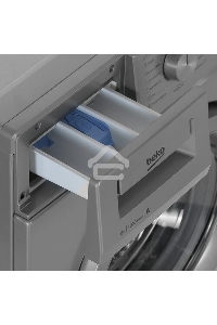 Стиральная машина Beko WRE 65P1 BSS серебристый, загрузка фронтальная 6 кг, 1000 об/мин., класс: А