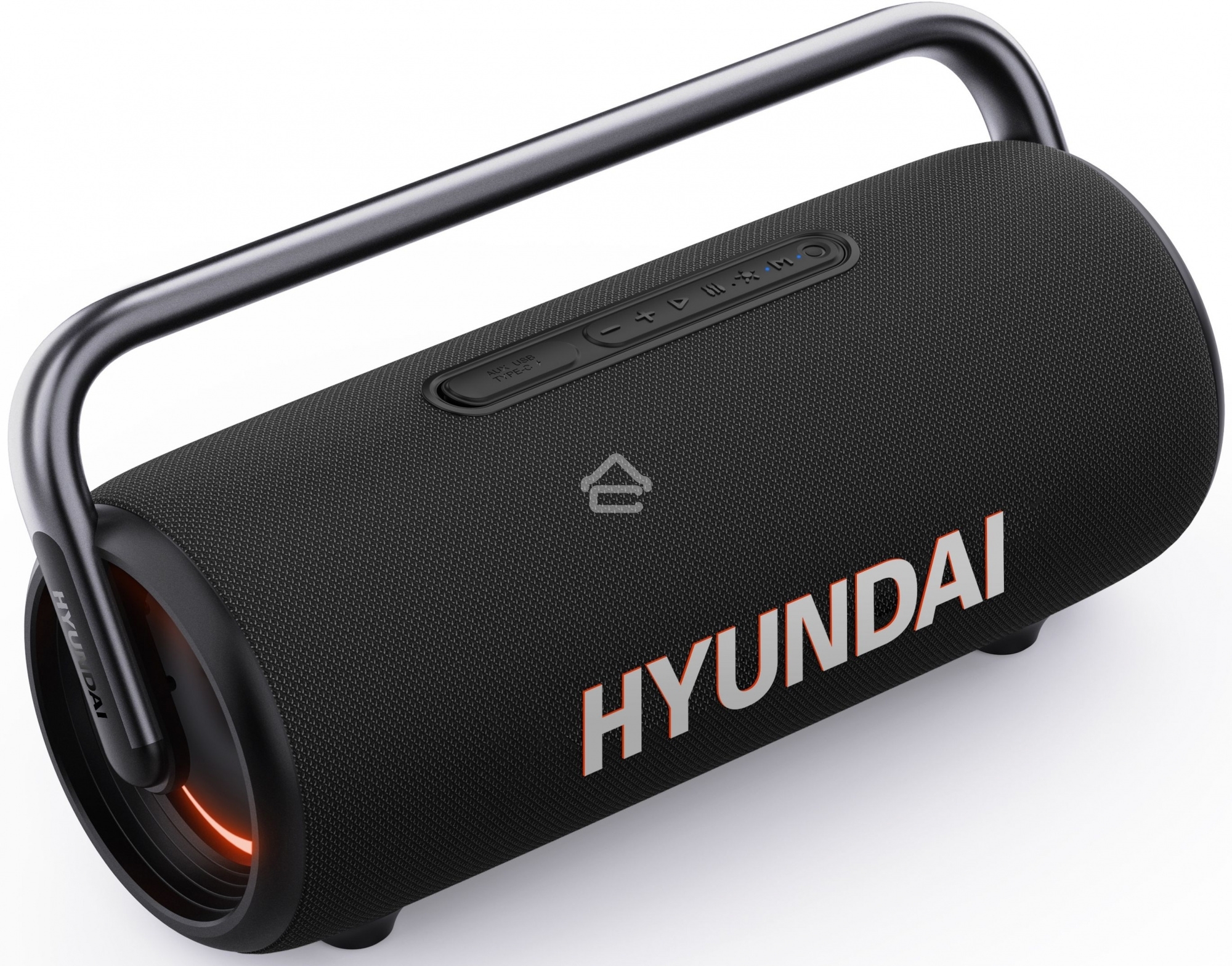 Портативная колонка Hyundai H-PS1029 черный 220W 4.1 BT 10м 4800mAh