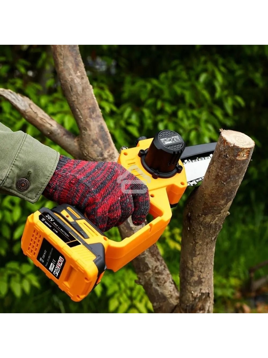 Пила цепная аккумуляторная DEKO DKCHS 20-6 PRO, 4