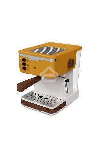 Кофеварка эспрессо BQ CM2006 желтый, исп. кофе - молотый, 1.7 л, 850 Вт, 20 Бар.