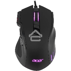 Мышь проводная Acer OMW150 черный, 4800 dpi, USB, кнопки - 8