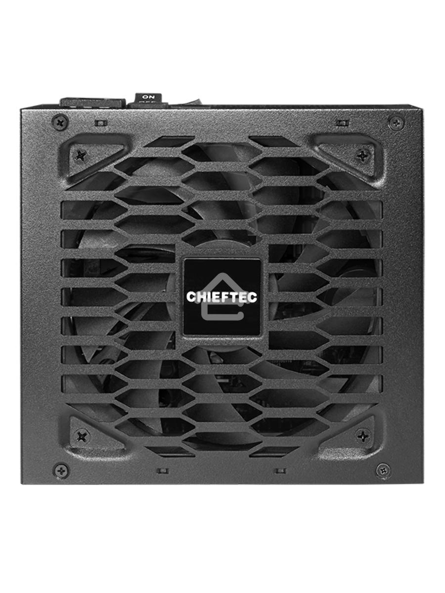 Блок питания Chieftec Atmos CPX-850FC, 850Вт, 80 PLUS Gold, 135мм, модульный, черный