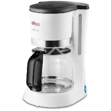 Кофеварка капельная Ufesa CG7123 ACTIVA белый, исп. кофе - молотый, 1.5 л, 800 Вт.