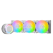 Жидкостная система охлаждения MSI MAG CORELIQUID E360 белый 3x ARGb Fan, ARGb Block, Color Box, Pallet packing