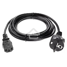 Кабель компьютер - розетка 3 м 220V (Европейский стандарт) VCOM/TELECOM