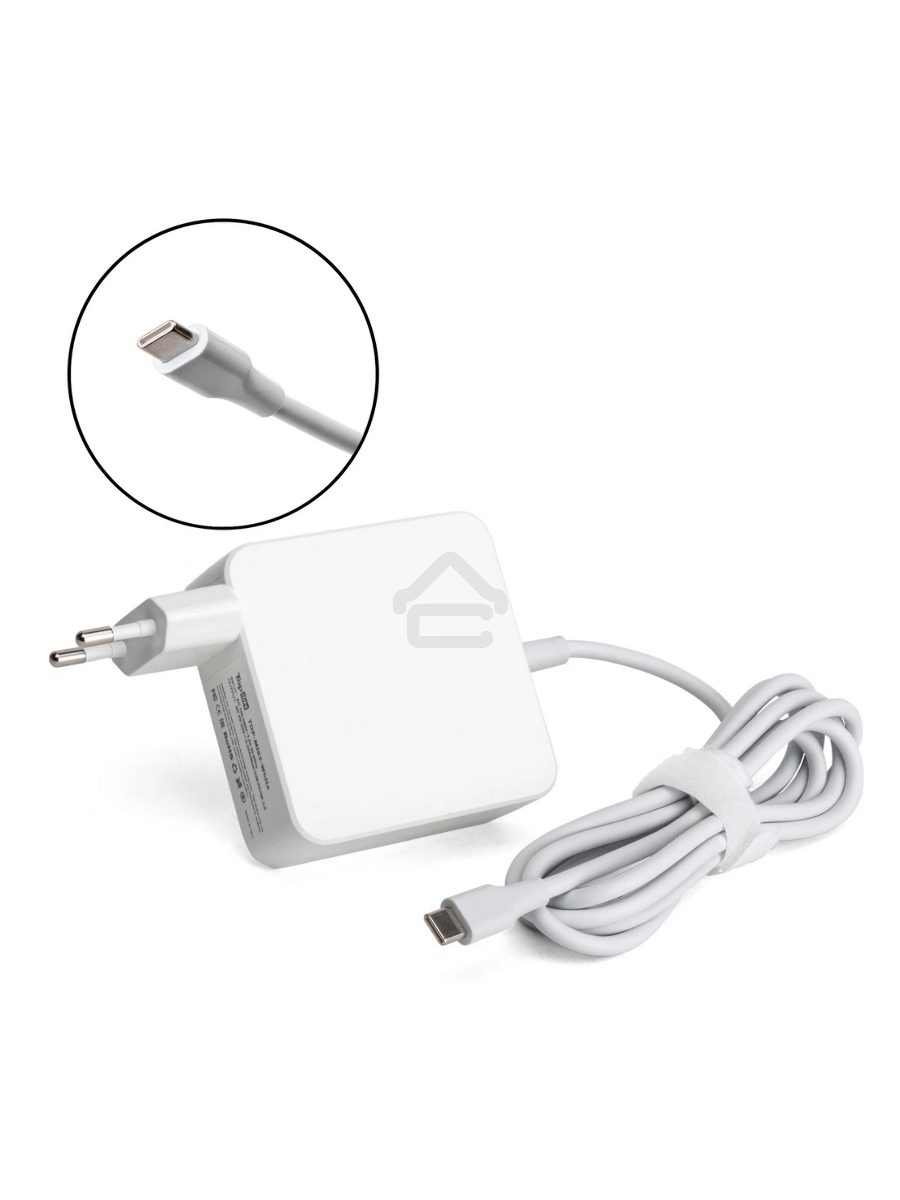 Блок питания (сетевой адаптер) Amperin USB-C (YDS-TC065-011PK) 65W, белый
