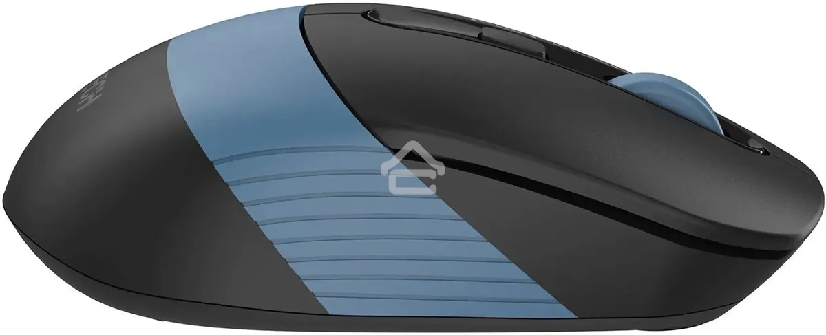 Мышь беспроводная A4Tech Fstyler FB10CS черный/синий, 2000 dpi, радиоканал, Bluetooth, USB, кнопки - 4