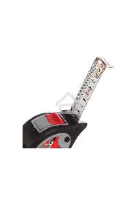Рулетка MATRIX Continuous fixation, 7,5 м х 25 мм, обрезиненный корпус, плавная фиксация 31090