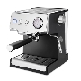 Кофеварка рожковая Centek CT-1167 черный/серебристый, исп. кофе - молотый, 1.6 л, 850 Вт, 20 бар.