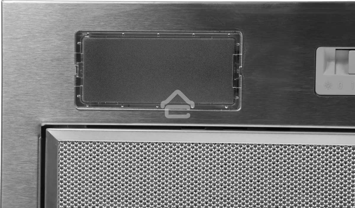 Вытяжка встраиваемая Elikor Breeze 52Н-450-П3Д нержавеющая сталь, 52.2 см, 450 куб. м/ч, 55 дБ