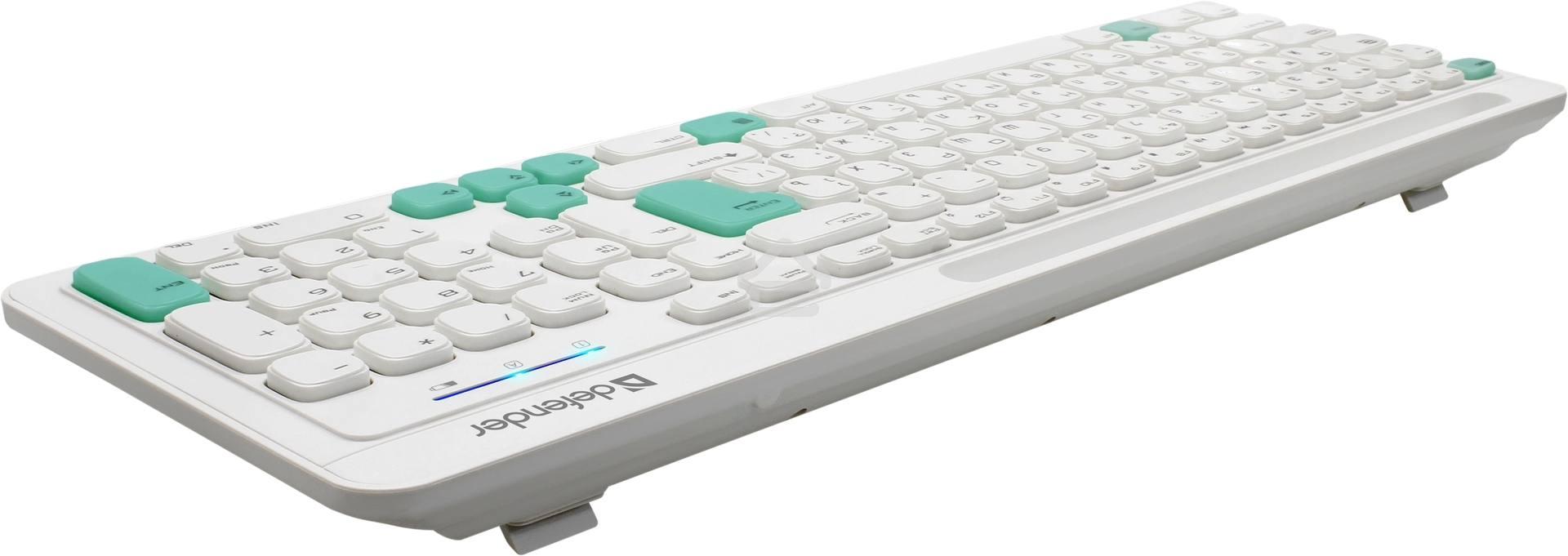 Комплект клавиатура + мышка Defender CERRATO C-978 RU WHITE-BLUE