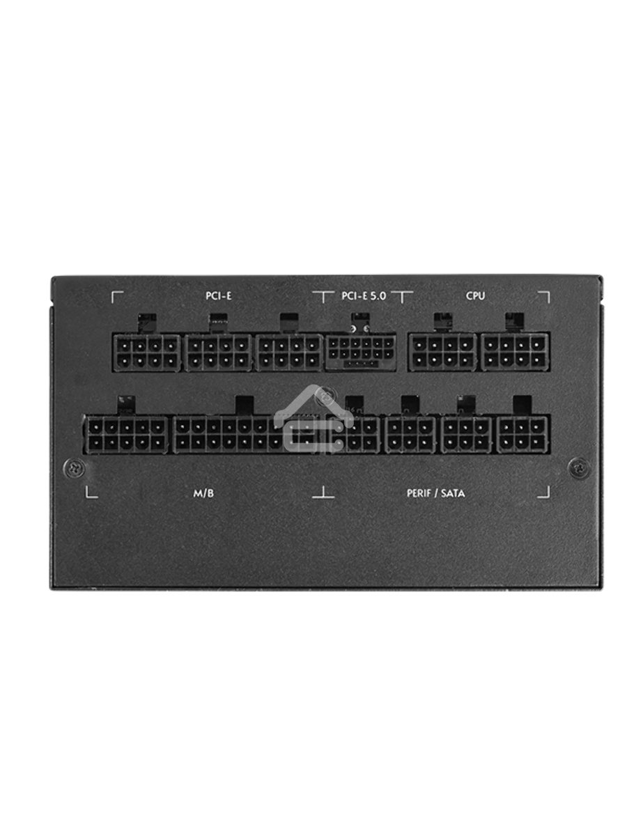 Блок питания Chieftec Atmos CPX-850FC, 850Вт, 80 PLUS Gold, 135мм, модульный, черный