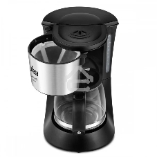 Кофеварка капельная Ufesa CG7125 Capriccio 12 DelUX черный/серебристый, исп. кофе - молотый, 1.2 л, 680 Вт.