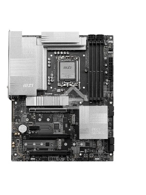 Материнская плата MSI PRO Z890-P WIFI, LGA 1851, Intel Z890, 4xDDR5, 4xSATA, 4xM.2, 1xPCIe 5.0 x16, 2xPCIe 4.0 x4, 1xPCIe 3.0 x1, 1xHDMI, 1xDP, 1xUSB-C Thunderbolt 4, 1xUSB-C 3.2 Gen 2, 1x 5Gb LAN, 2xUSB-A 3.2 Gen 1, 1xUSB-A 3.2 Gen 2, 4xUSB-A 2.0, 3x3.5 