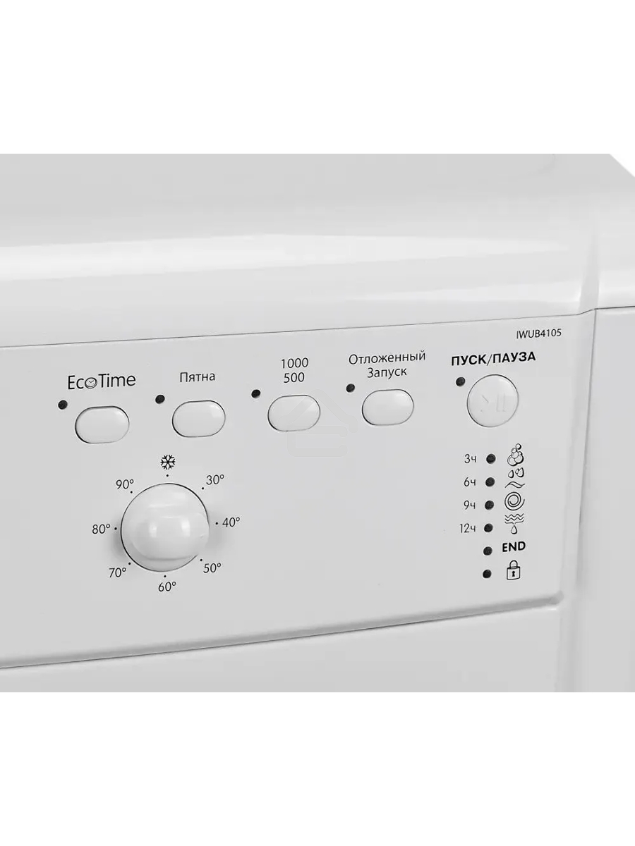 Стиральная машина Indesit IWUB 4105 белый, загр. фронтальная макс.: 4 кг 1000 об/мин класс: А