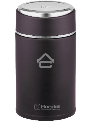 Термос для еды Rondell Tierno RDS-1661 0.7л. бордовый с чехлом картонная коробка