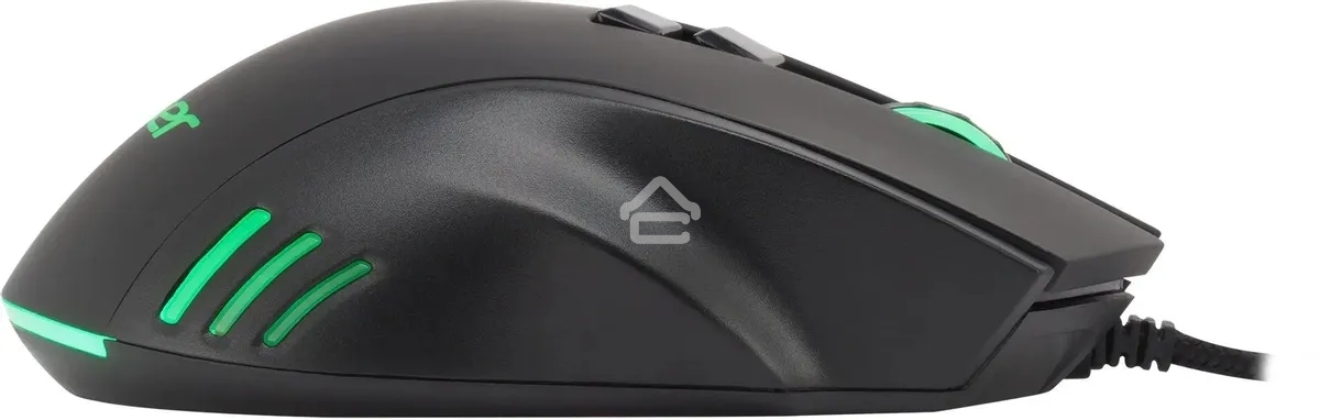 Мышь проводная Acer OMW150 черный, 4800 dpi, USB, кнопки - 8