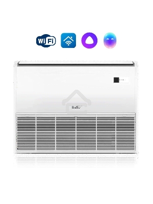 Блок внутренний напольно-потолочной сплит-системы Ballu BLC_CF/in-18HN1_21Y 18000 BTU, 55 м², 32 дБ, охлаждение, обогрев, осушение, белый
