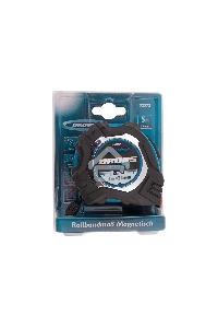 Рулетка Magnetisch, 5 м х 25 мм обрезиненный корпус,автоматическая фиксация GROSS 32572