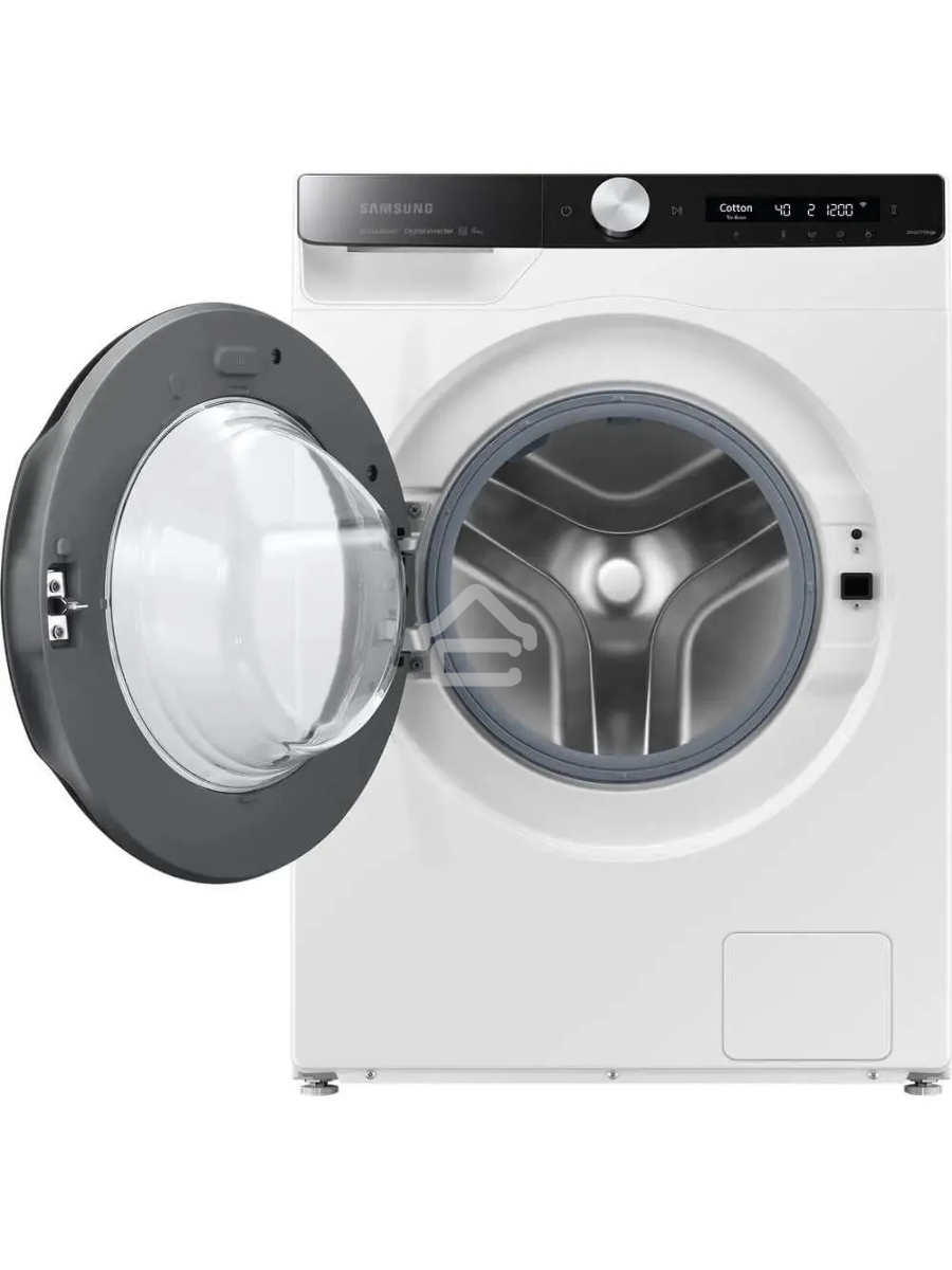 Стиральная машина Samsung WW80AG6S28AELP белый, загрузка фронтальная 8 кг, 1200 об/мин, класс: A+++