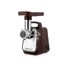 Мясорубка электрическая BRAYER 1601BK, 1300 Вт,реверс, насадки кеббе, колбасы, 2 диска, отсек для хранения, толкат
