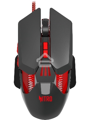 Мышь проводная Acer Nitro OMW302 черный, 7200 dpi, USB, кнопки - 7