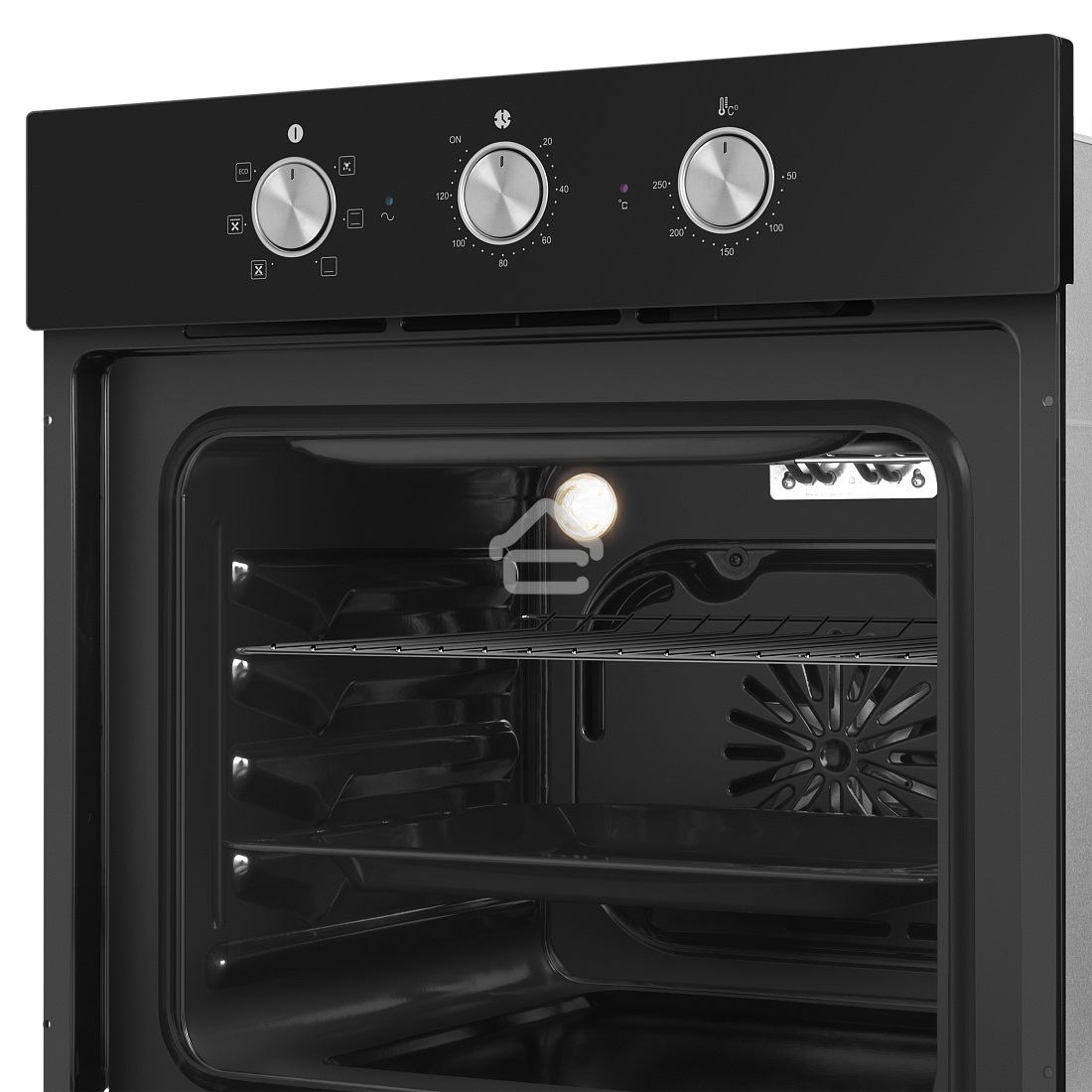 Духовой шкаф электрический HOMSair OEF606BK черный