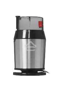 Кофемолка Centek CT-1362 (сталь) 200Вт, 60гр, стальн стакан, стальн чаша, прозрачная крышка