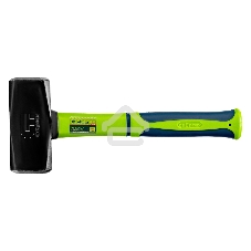 Кувалда Сибртех 1500 г, фибергласовая обрезиненная рукоятка