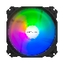 Вентилятор для корпуса Alseye M120-PB-A черный, 120 мм, 1700 об/мин, 35.8 дБ, 4 pin