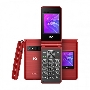 Мобильный телефон BQ 2412 Shell Duo красный MTK 6261 D