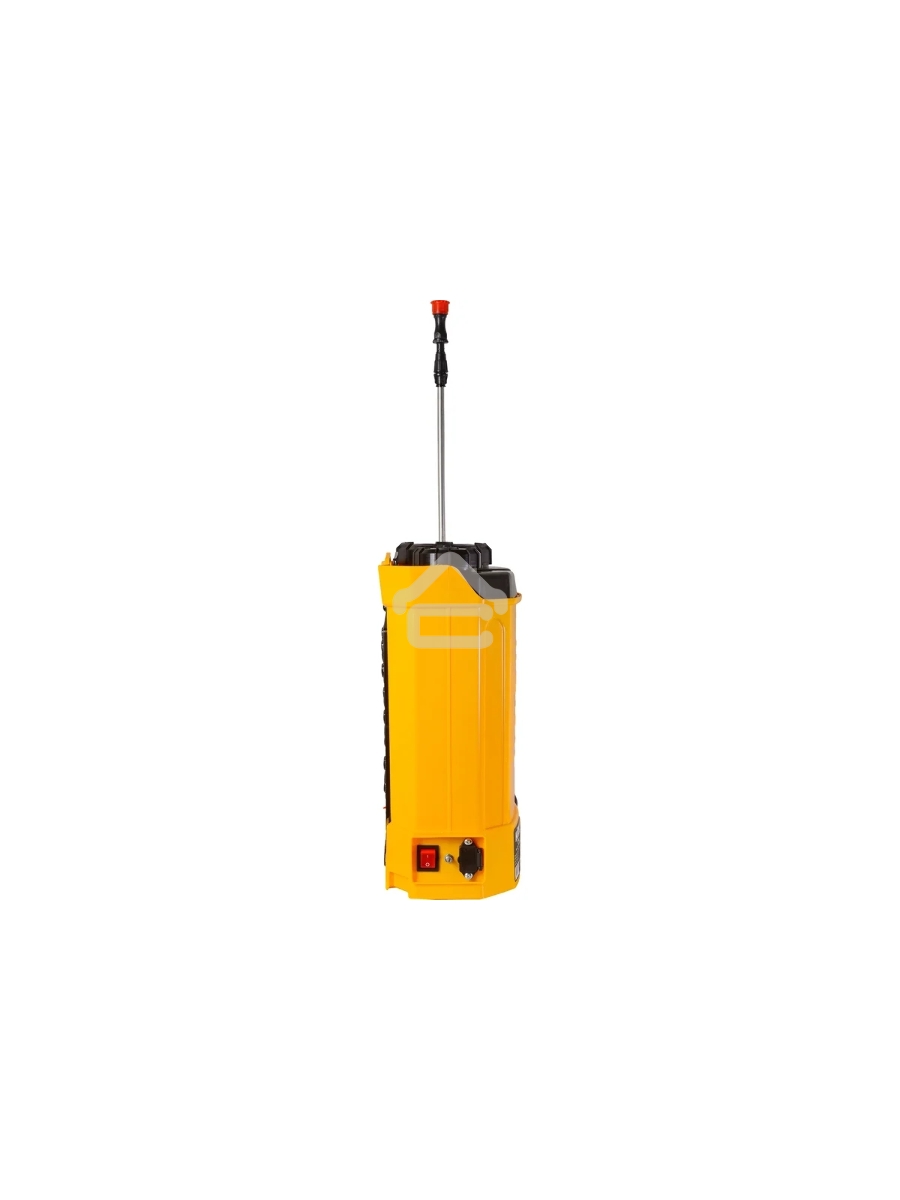 Опрыскиватель аккумуляторный Huter SP-12AC, аккумуляторный, ранцевый, 12л, желтый/черный