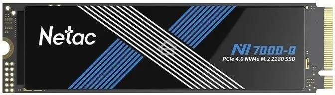 Накопитель SSD Netac NV7000-Q, 4Tb, M.2 2280, PCIe 4.0 x4, NVMe, R/W 7100/6200, с радиатором