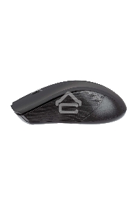 Мышь беспроводная HIPER HOMW-072 черный/серебристый, 1000 dpi, радиоканал, USB, кнопки - 3