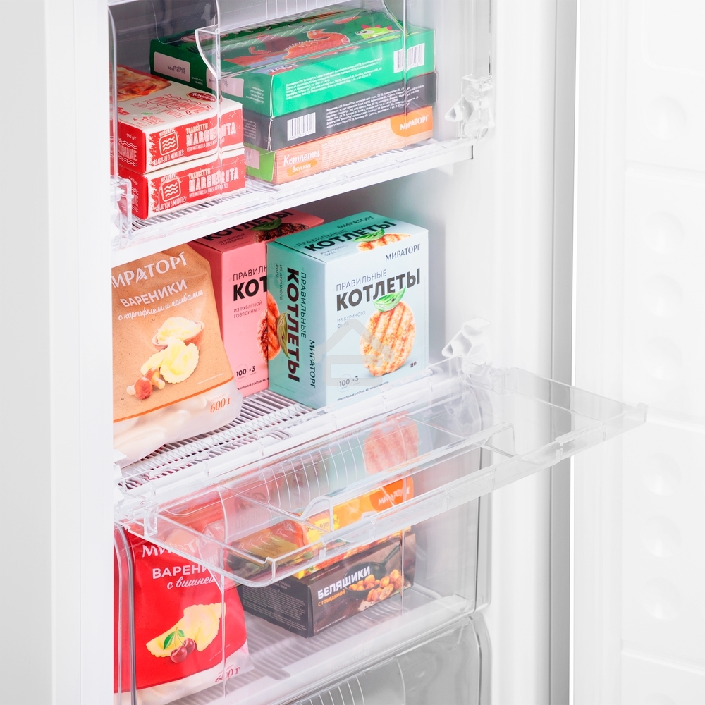 Морозильная камера Maunfeld MFFR143W, белый, 168л, 6 ящиков