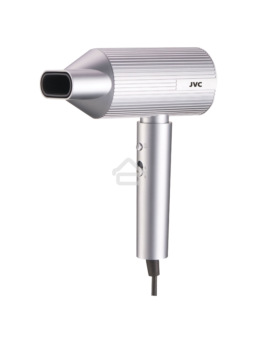 Фен JVC JHD012 1800 Вт, серебристый