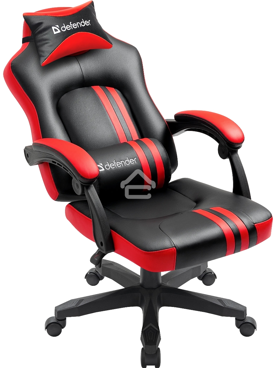 Кресло игровое Defender MERCURY BLACK/RED 64320
