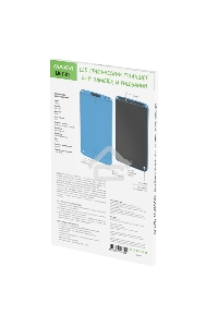 Графический планшет Maxvi MGT-02 blue, LCD планшет для заметок и рисования