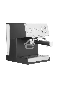 Кофеварка рожковая Centek CT-1167 черный/серебристый, исп. кофе - молотый, 1.6 л, 850 Вт, 20 бар.