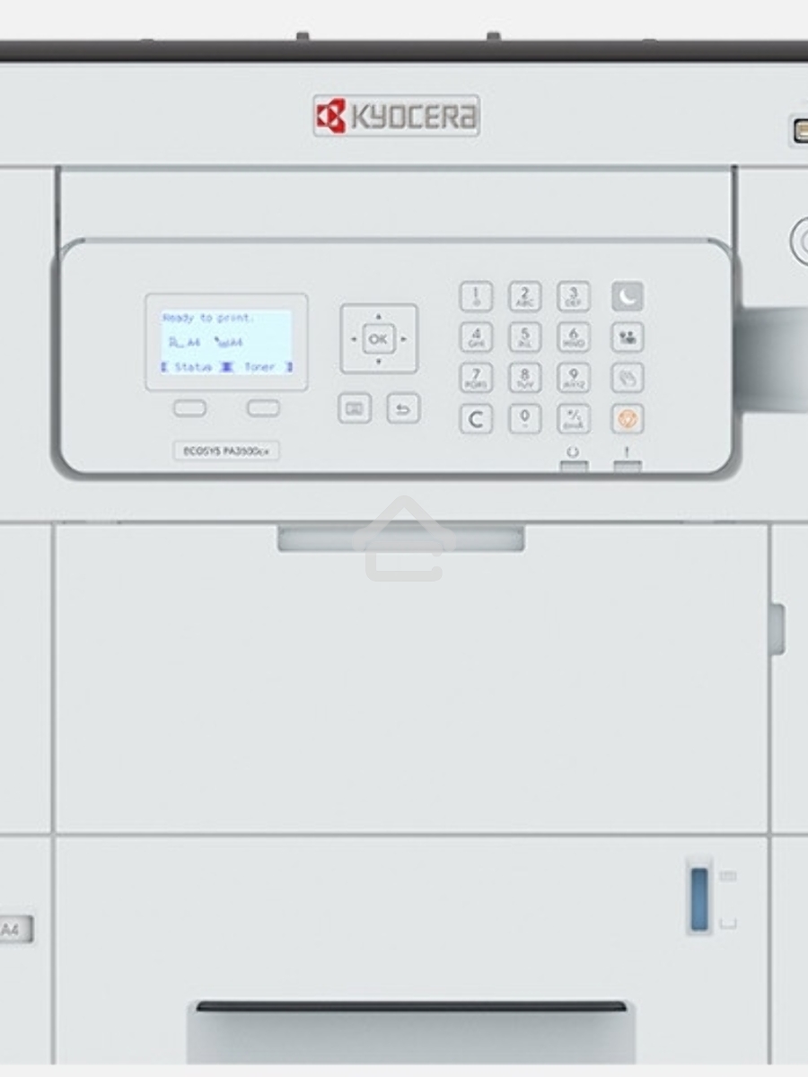 Принтер лазерный Kyocera ECOSYS PA3500cx (1102YJ3NL0), A4, цветной, печ. до 35 стр/мин., 1200 x 1200 dpi, USB, RJ-45, Air Print, Mopria