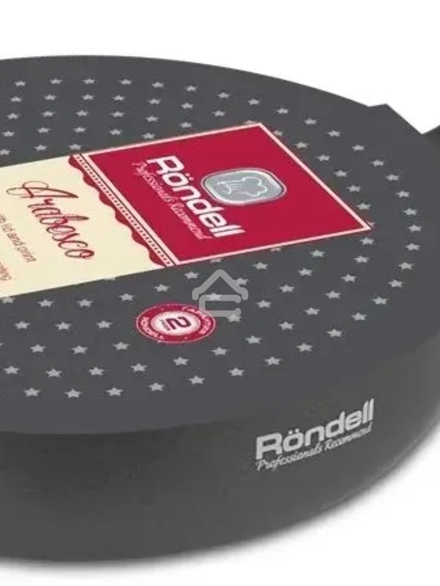 Сковорода с крышкой Rondell RDA-874  28см