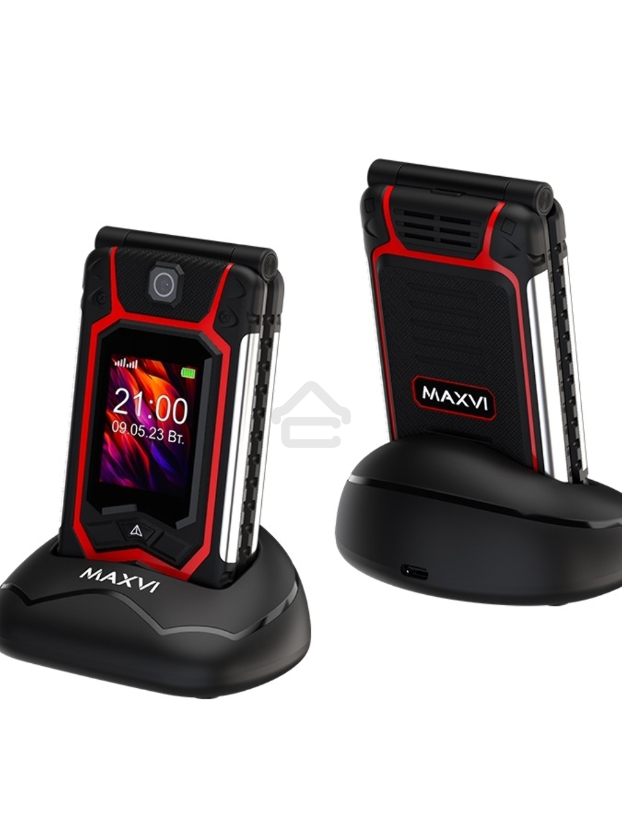 Мобильный телефон Maxvi E10ds красный