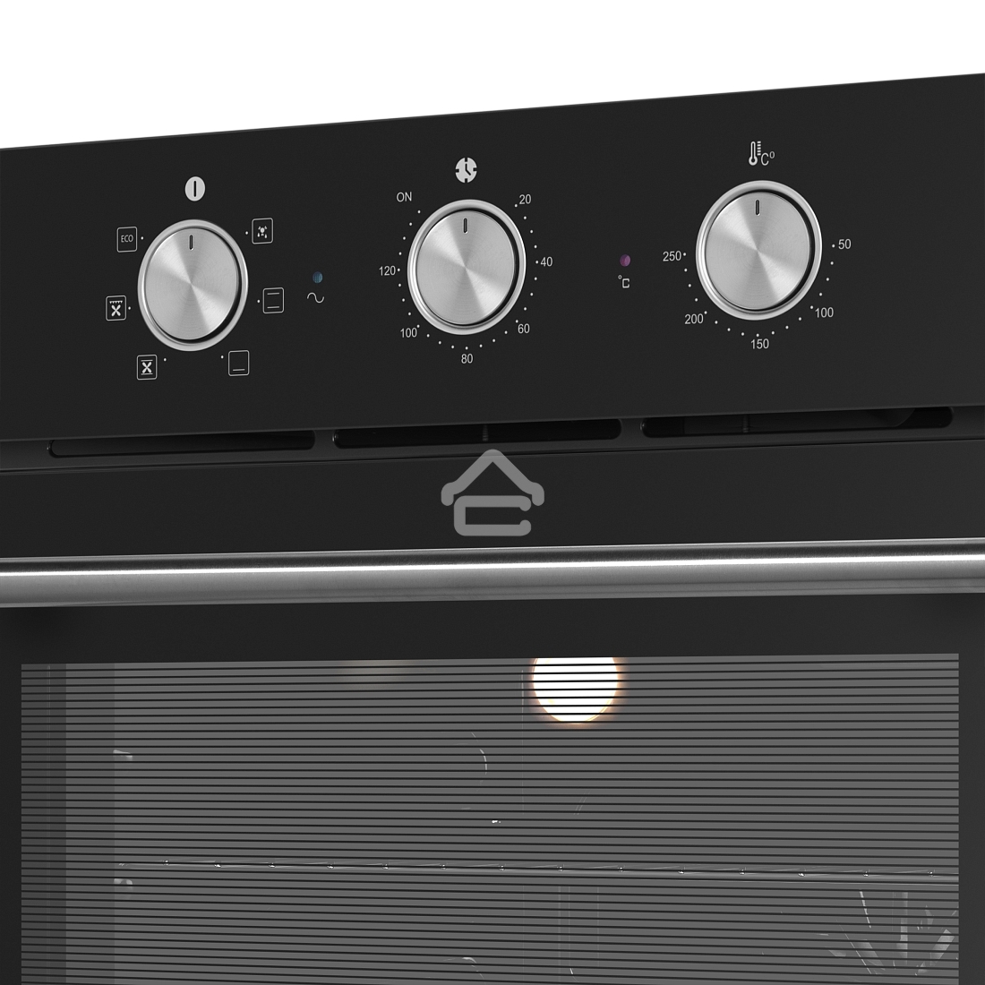 Духовой шкаф электрический HOMSair OEF606BK черный