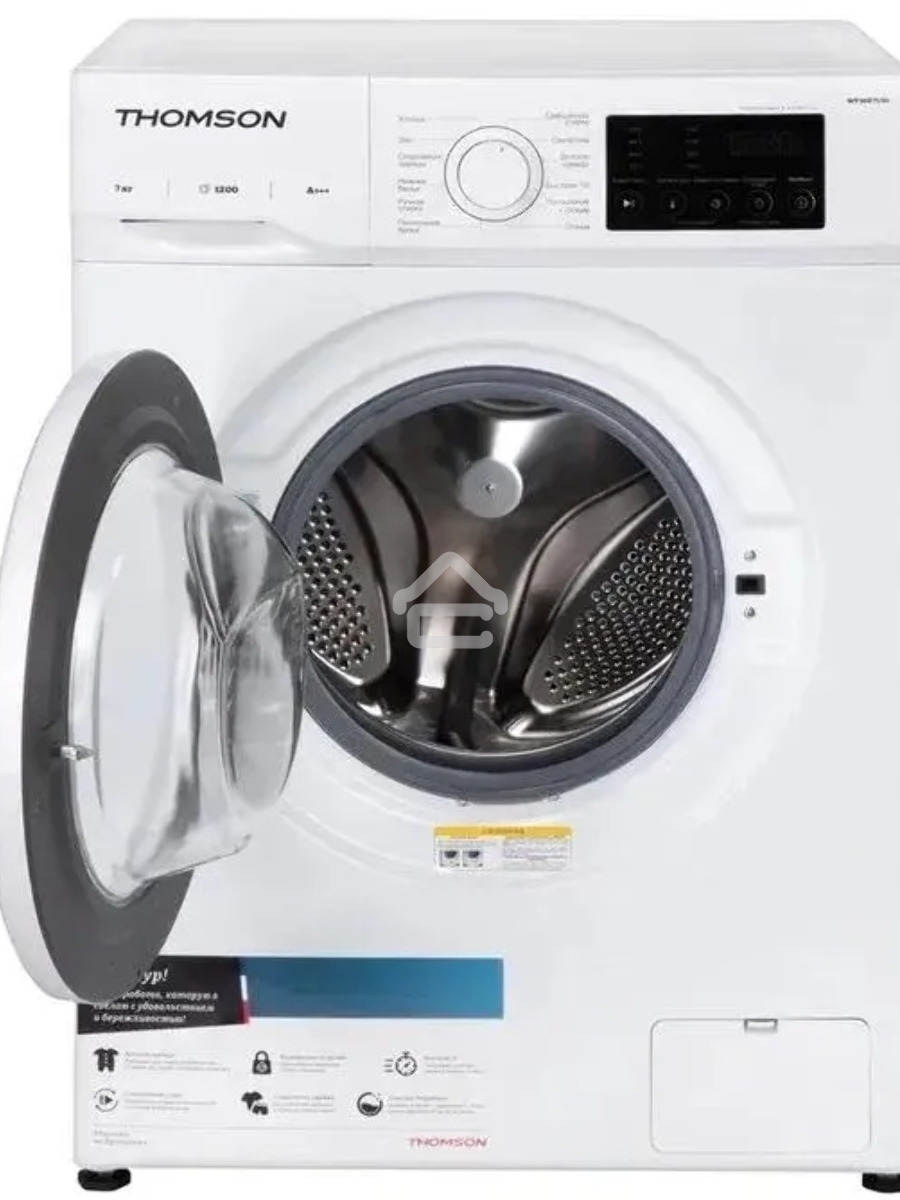 Стиральная машина Thomson WF30E7U01 белый, загрузка фронтальная 7 кг, 1200 об/мин, класс: A+++