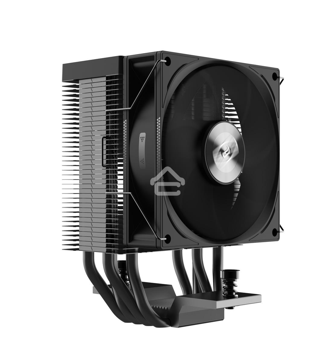 Кулер PCCooler R400 черный 92мм алюминий+медь 2200rpm 30db 4-pin 180W 133мм