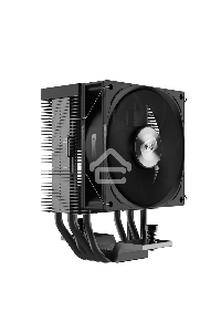 Кулер PCCooler R400 S115X/1200/1700/AM4/AM5 (TDP 180W, 90mm Non LED Fan, 4 тепловые трубки 6мм, 650-2200RPM, 28,3dBa)