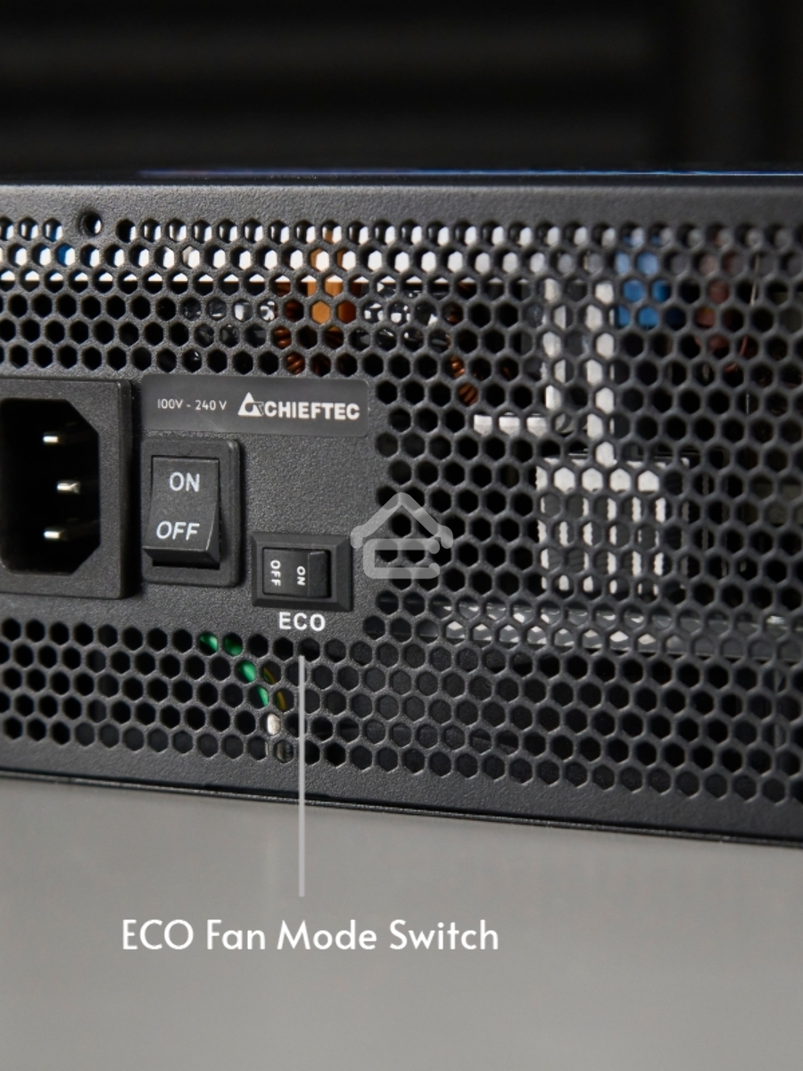 Блок питания Chieftec Atmos CPX-850FC, 850Вт, 80 PLUS Gold, 135мм, модульный, черный
