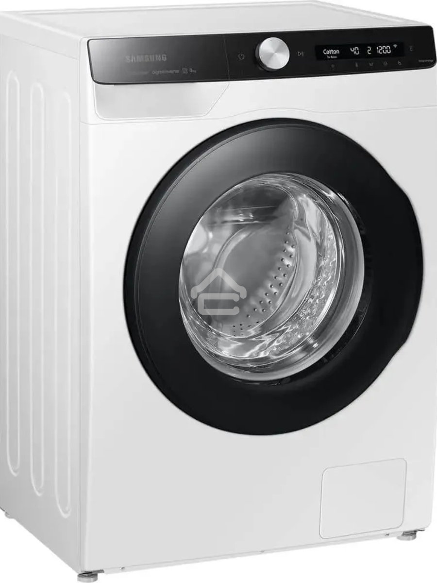 Стиральная машина Samsung WW80AG6S28AELP белый, загрузка фронтальная 8 кг, 1200 об/мин, класс: A+++