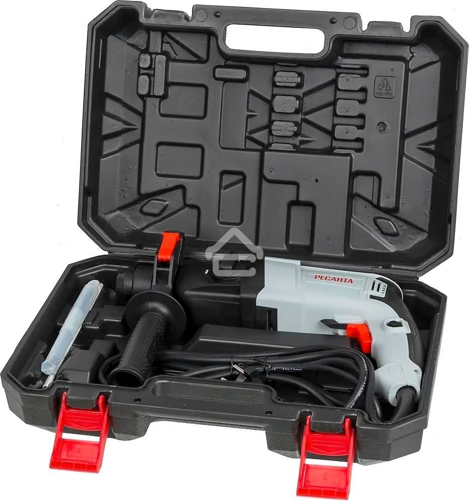 Перфоратор Ресанта П-24-650К SDS-plus уд.:2.8Дж 650Вт (кейс в комплекте)