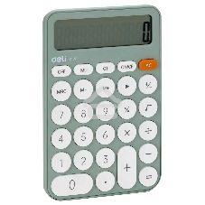 Калькулятор настольный Deli EM124GREEN зеленый 12-разр.